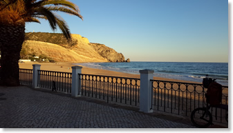 Luz beach is unmatched for swimming and sunbathing.
